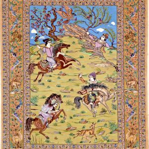 فرش کرک ابریشم